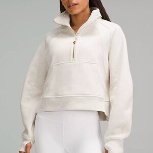 Women's Scuba oversized Half-Zip Pullover